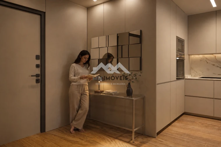 Apartamento T1 para Venda em Canidelo Foto 17