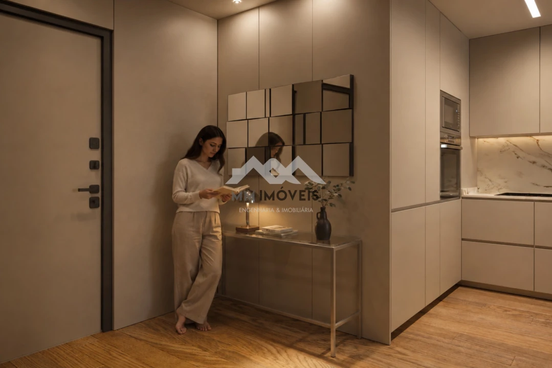 Apartamento T1 para Venda em Canidelo Foto 17