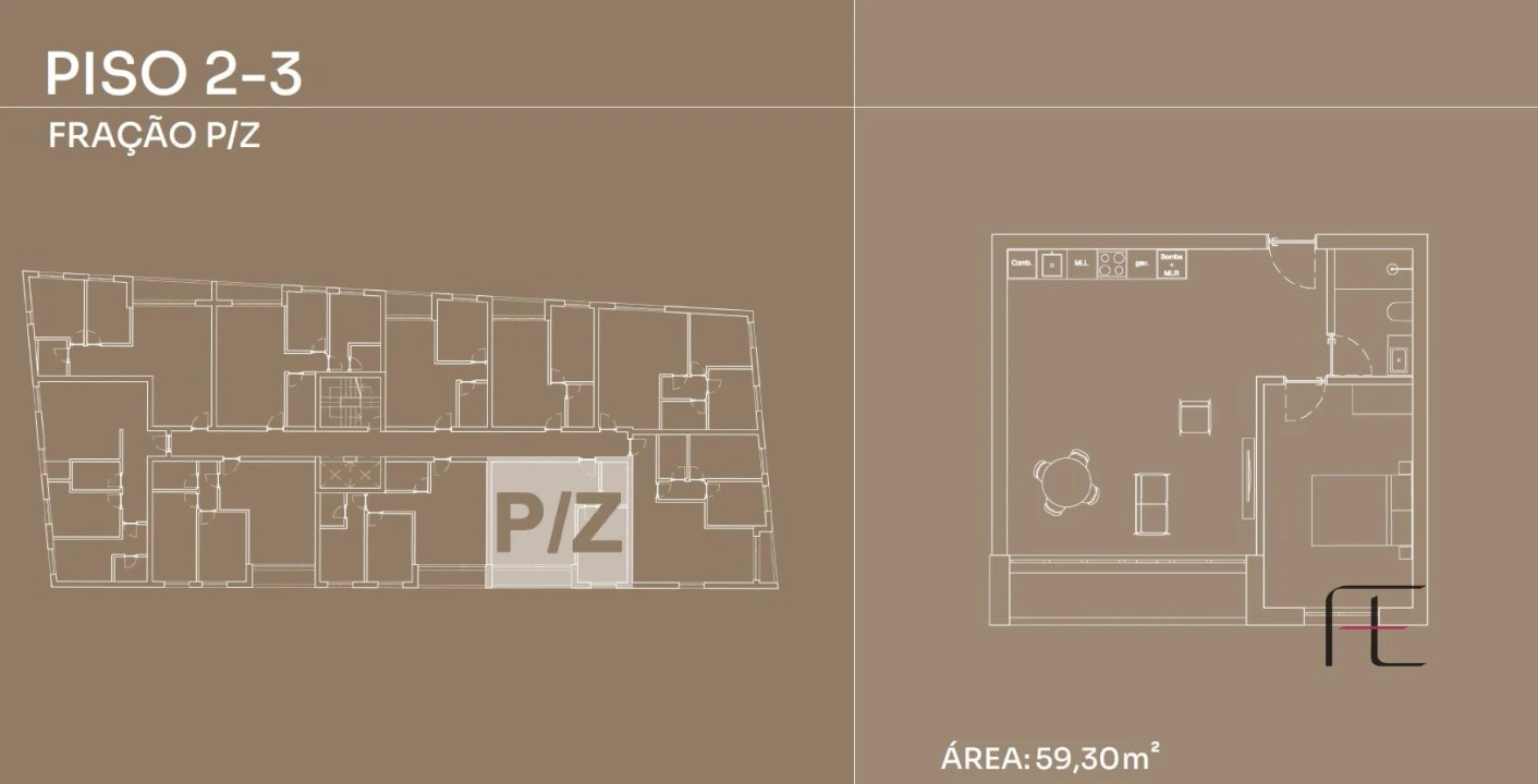 Apartamento T1 para Venda em Canidelo Foto 20