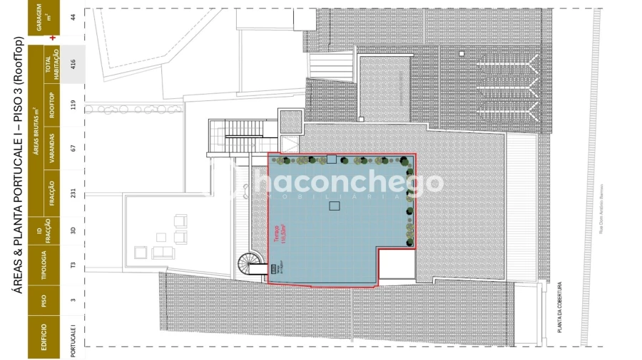 Apartamento T3 para Venda em Barcelos, V.Boa, V.Frescainha Planta 2