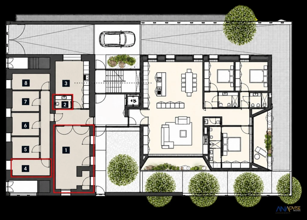 Apartamento T4 para Venda em Viseu Foto 12