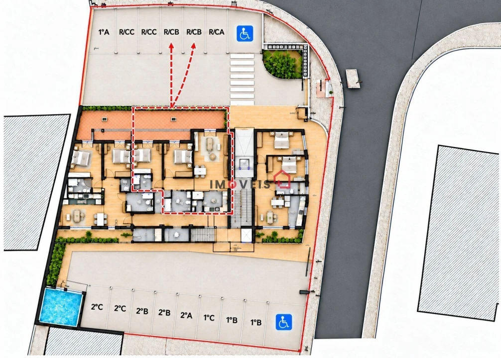 Apartamento T2 para Venda em Marvila, Ribeira Santarém, São Salvador, São Nicolau Foto 13