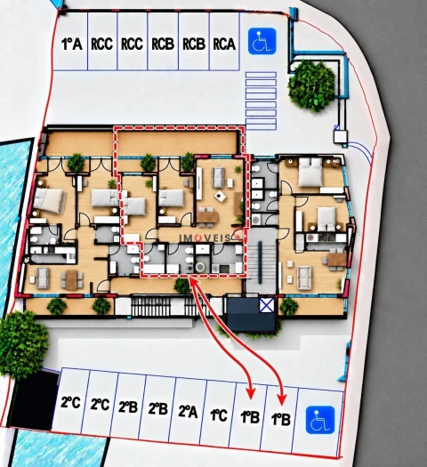 Apartamento T2 para Venda em Marvila, Ribeira Santarém, São Salvador, São Nicolau