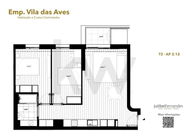 Apartamento T2 para Venda em Vila das Aves