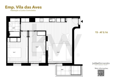 Apartamento T2 para Venda em Vila das Aves