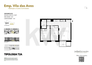 Apartamento T2 para Venda em Vila das Aves