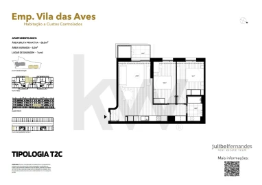 Apartamento T2 para Venda em Vila das Aves