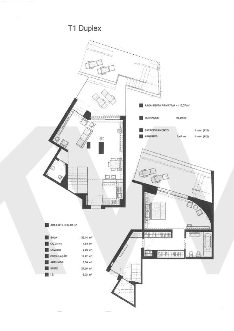 Apartamento T1 para Arrendamento em Santo António Foto 33