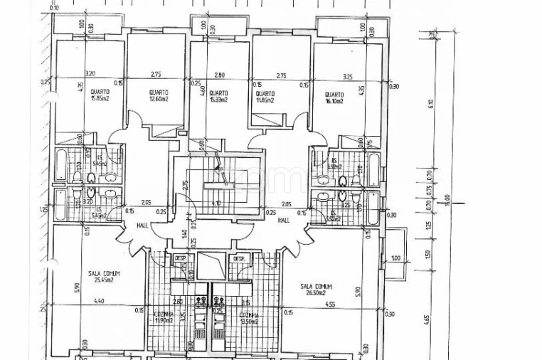 Apartamento T3 para Venda em Algueirão-Mem Martins Planta 1