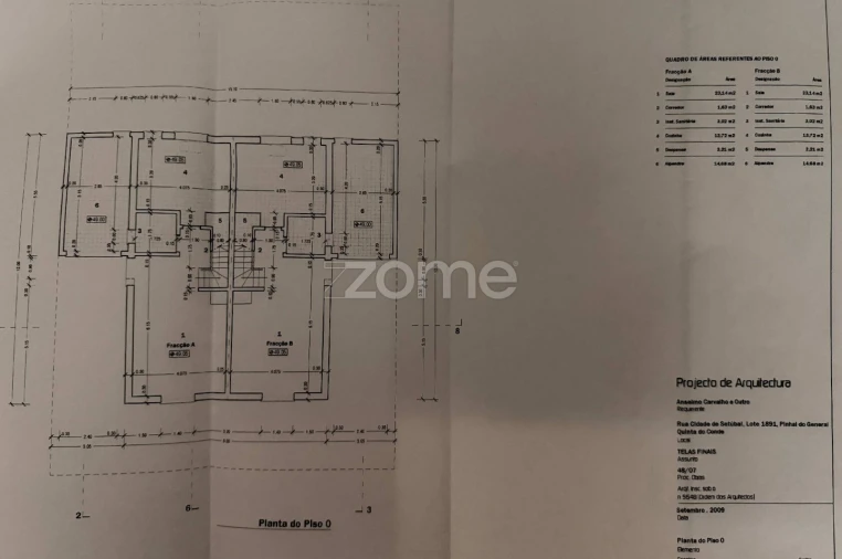 Moradia T3 para Venda em Quinta do Conde Planta 1