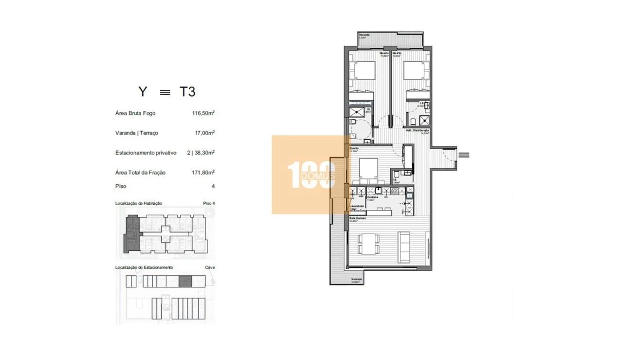 Apartamento T3 para Venda em Santa Marinha e São Pedro da Afurada Foto 39