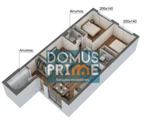 Apartamento T2 para Venda em Real, Dume e Semelhe