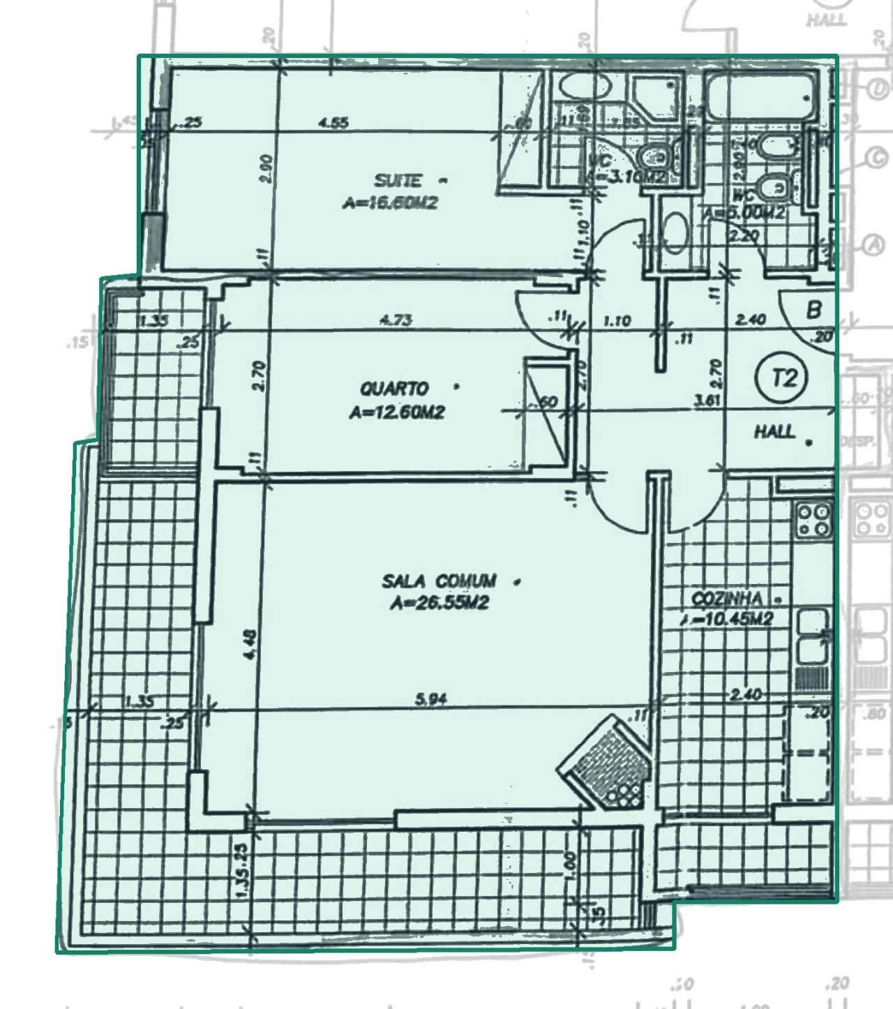 Apartamento T2 para Venda em Mina de Água Foto 33