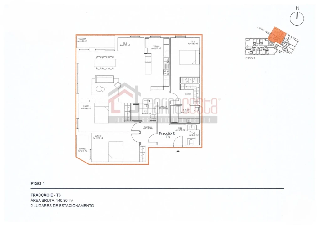 Apartamento T3 para Venda em Atouguia da Baleia Foto 10