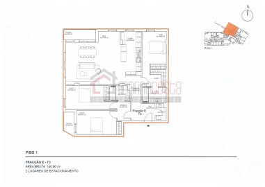 Apartamento T3 para Venda em Atouguia da Baleia