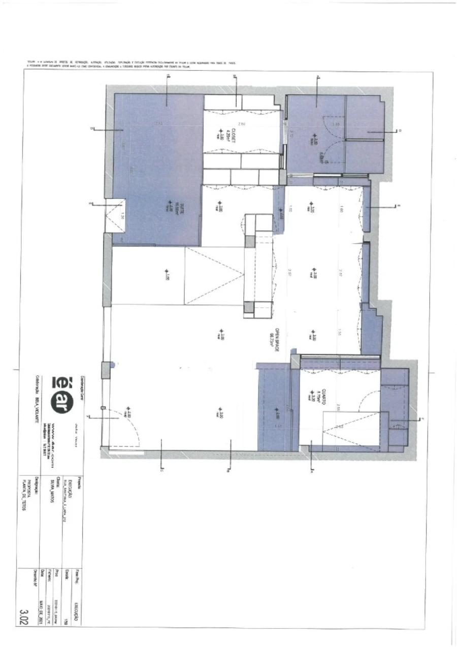 Apartamento T2 para Venda em Estrela Planta 1