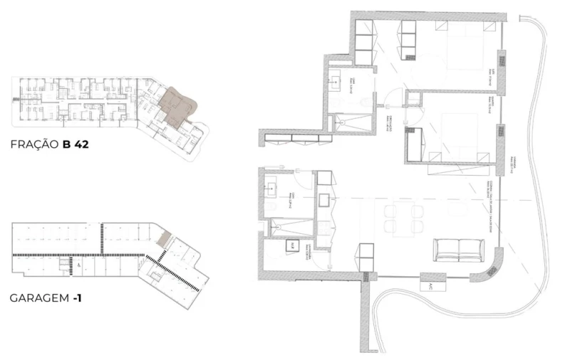 Apartamento T2 para Venda em Oliveira do Douro Foto 13