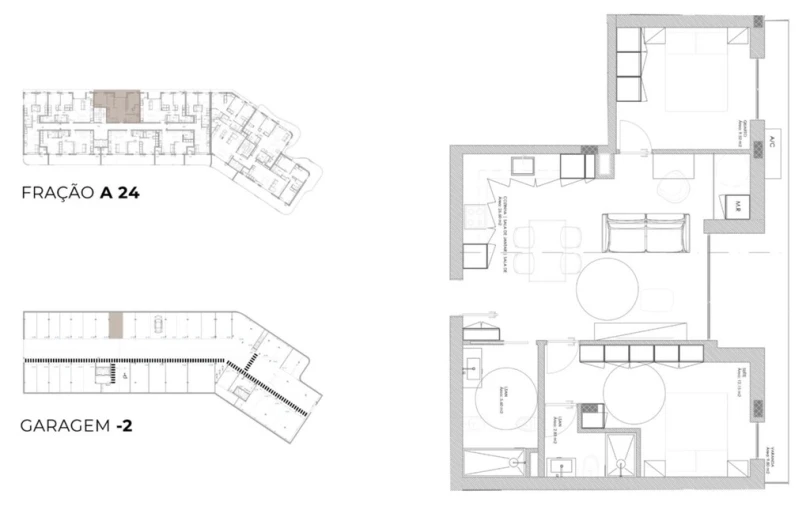 Apartamento T2 para Venda em Oliveira do Douro Foto 13