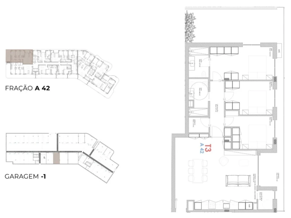 Apartamento T3 para Venda em Oliveira do Douro Foto 13