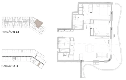 Apartamento T2 para Venda em Oliveira do Douro