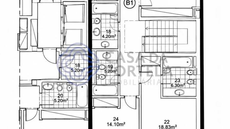Apartamento T4 para Venda em Moreira