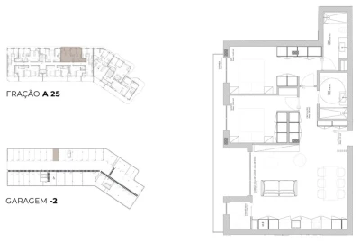 Apartamento T2 para Venda em Oliveira do Douro