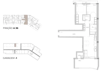Apartamento T2 para Venda em Oliveira do Douro