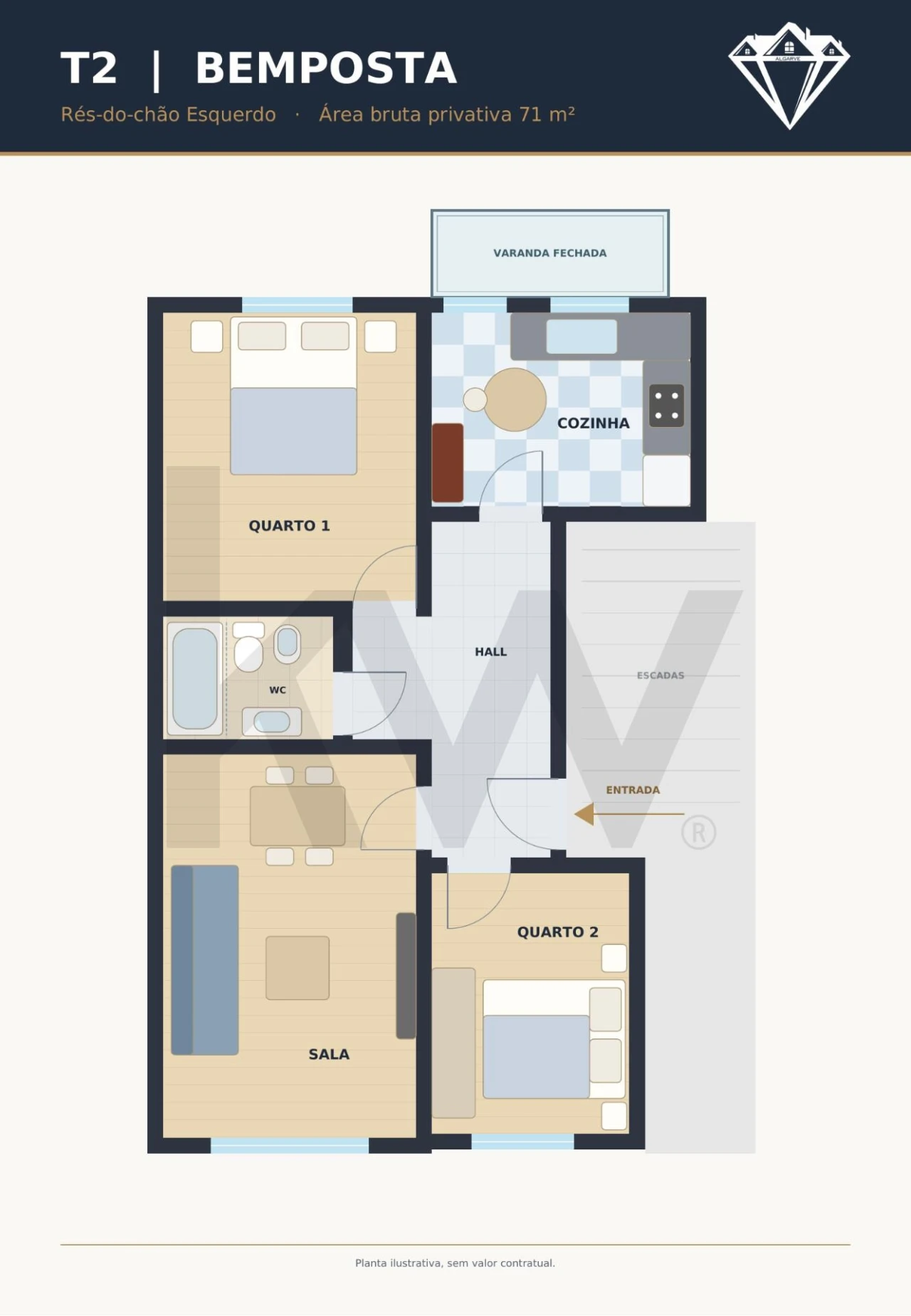 Apartamento T2 para Venda em Portimão Foto 33