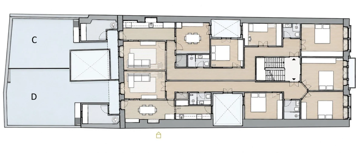 Apartamento T3 para Venda em Buarcos Planta 1