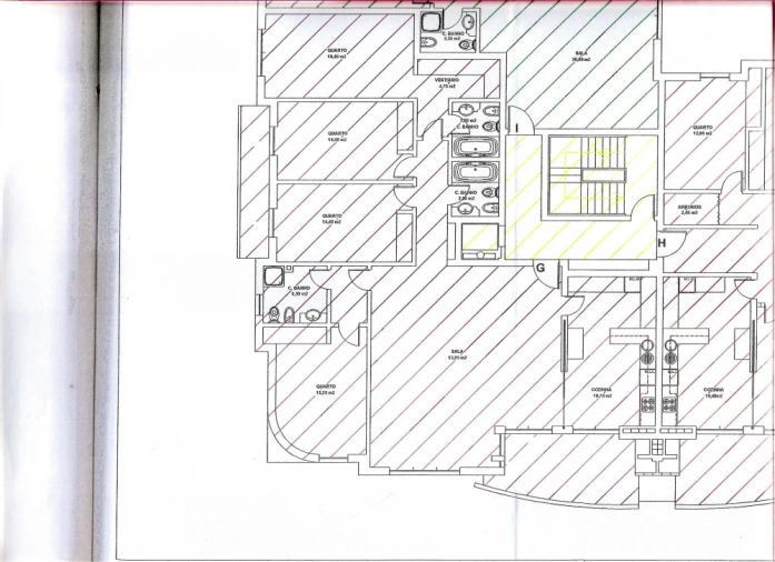 Apartamento T4 para Venda em Tavira (Santa Maria e Santiago) Planta 1