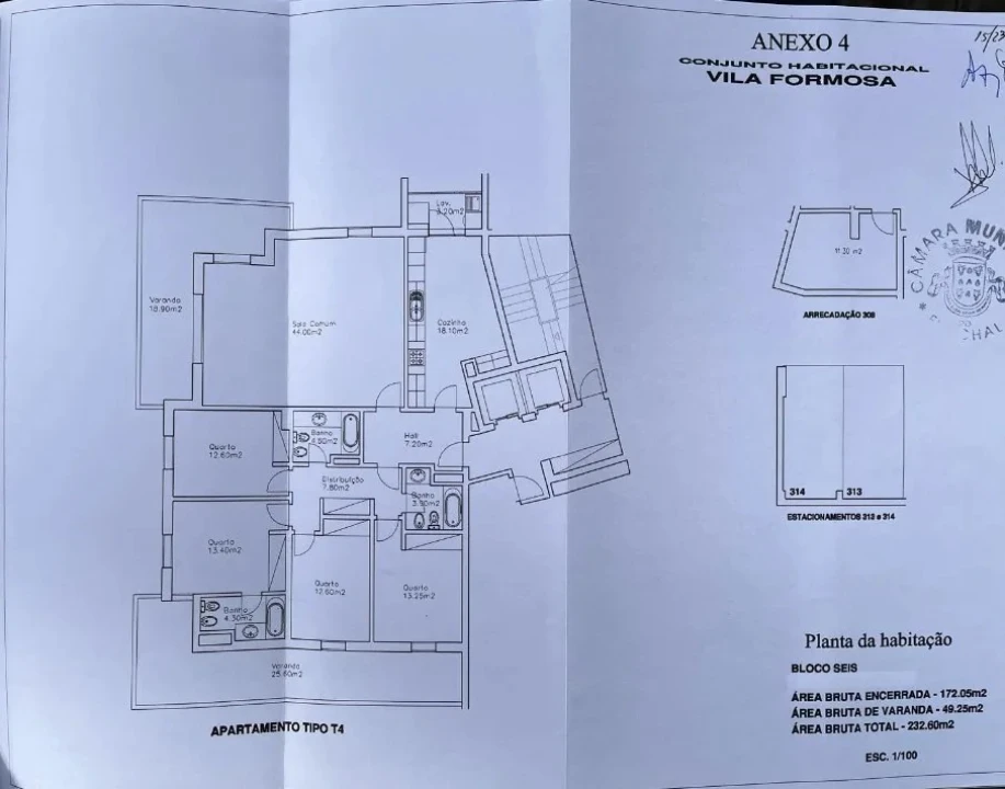 Apartamento T4 para Arrendamento em São Martinho Foto 32