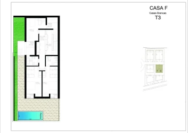 Moradia T3 para Venda em São Martinho