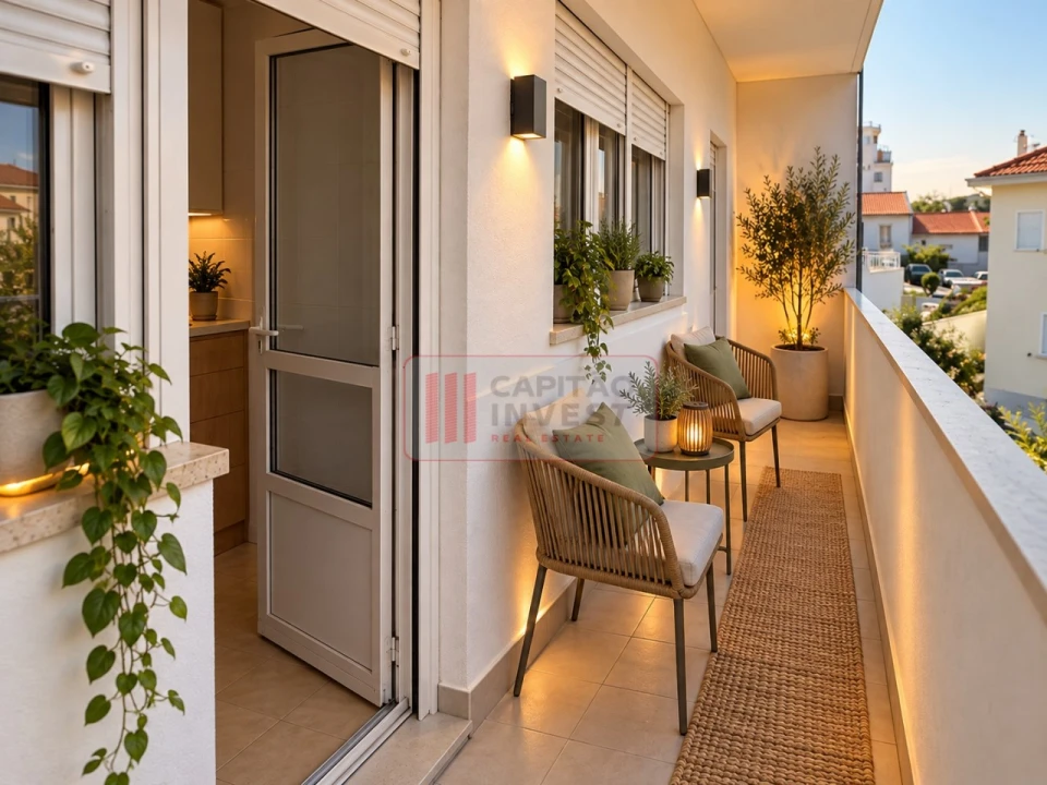 Apartamento T2 para Venda em Costa da Caparica Foto 35