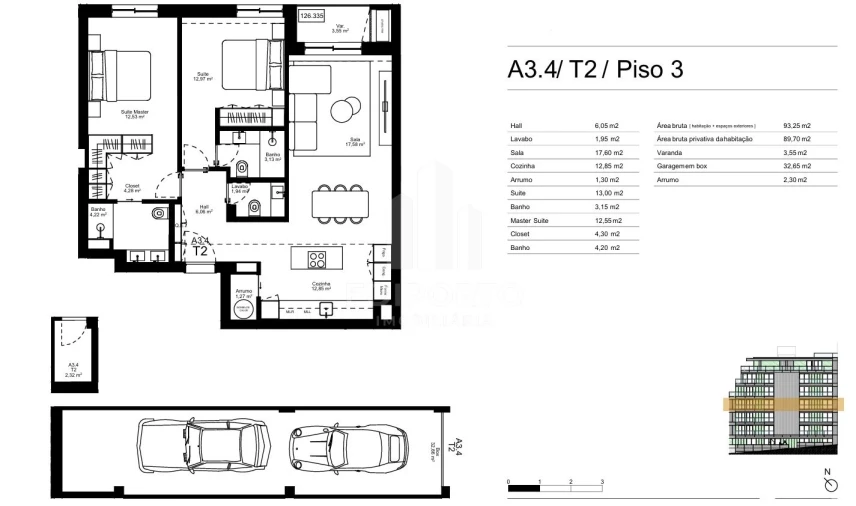 Apartamento T2 para Venda em Gondomar (São Cosme), Valbom e Jovim Foto 7