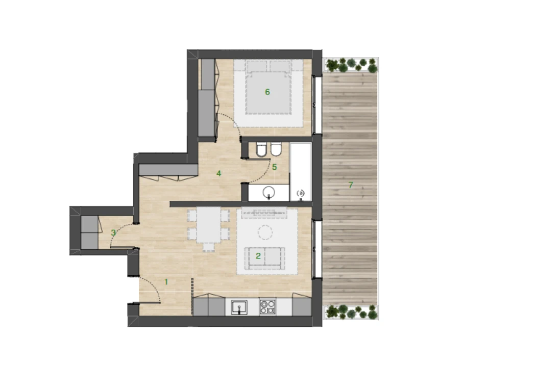 Apartamento T1 para Venda em Campanhã Foto 26