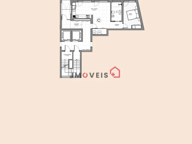 Apartamento T1 para Venda em Evora de Alcobaça Foto 2