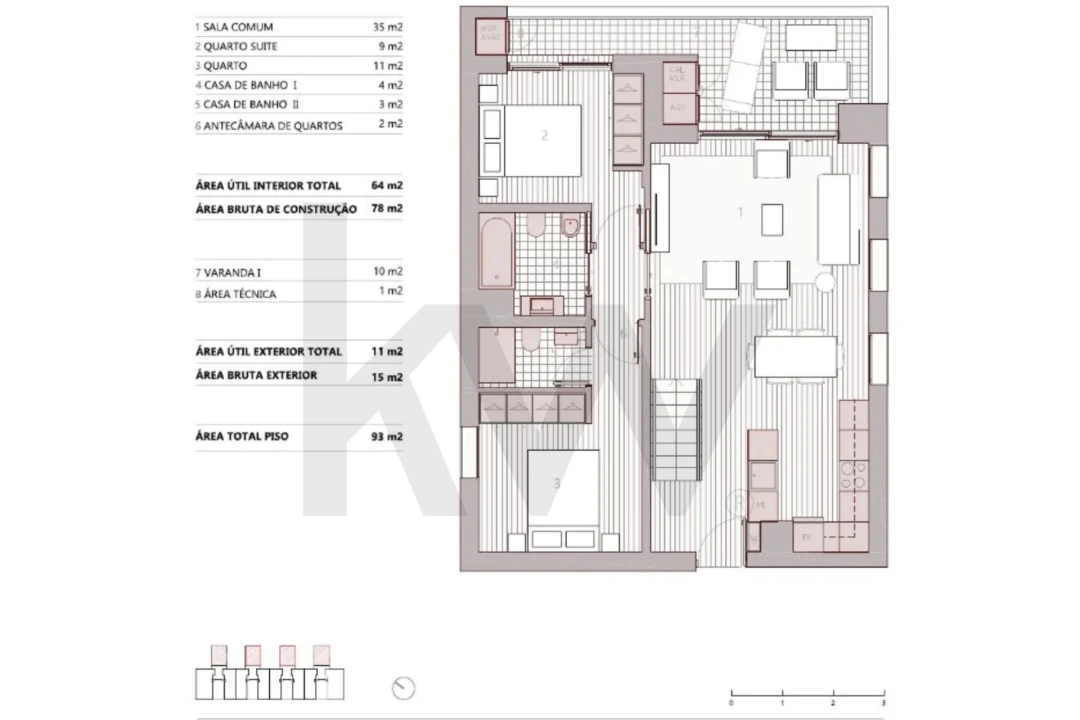 Apartamento T3 para Venda em Ramalde Foto 29