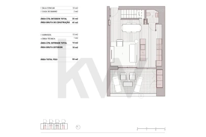 Apartamento T2 para Venda em Ramalde