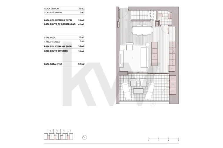 Apartamento T2 para Venda em Ramalde Foto 28