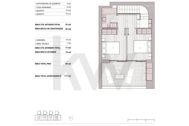 Apartamento T2 para Venda em Ramalde Foto 27