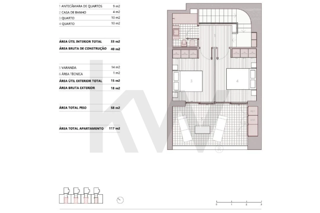 Apartamento T2 para Venda em Ramalde Foto 27