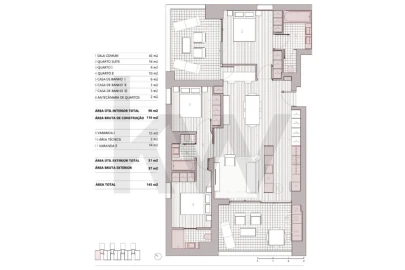 Apartamento T3 para Venda em Ramalde