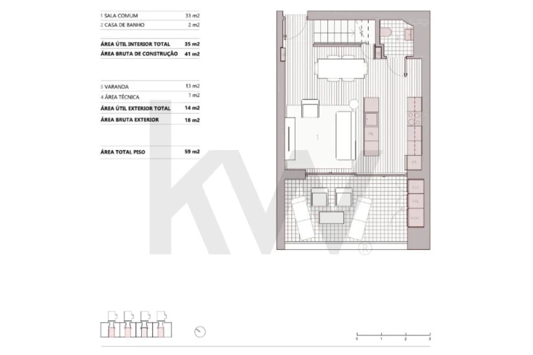Apartamento T2 para Venda em Ramalde Foto 28