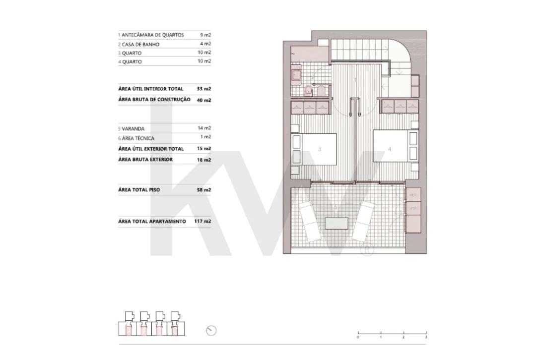 Apartamento T2 para Venda em Ramalde Foto 27