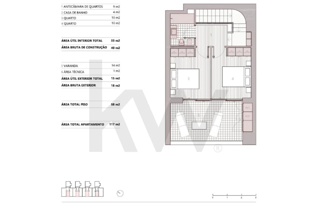 Apartamento T2 para Venda em Ramalde Foto 28