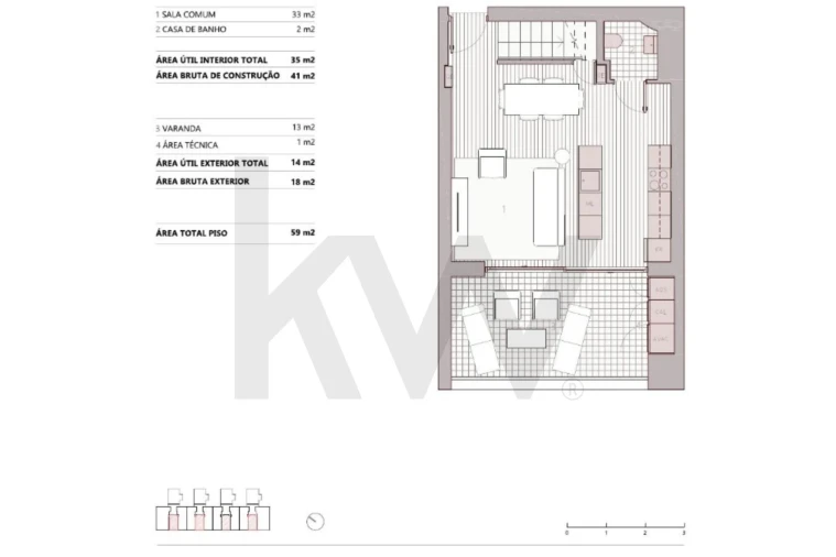 Apartamento T2 para Venda em Ramalde Foto 29