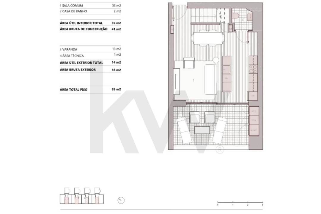 Apartamento T2 para Venda em Ramalde Foto 29