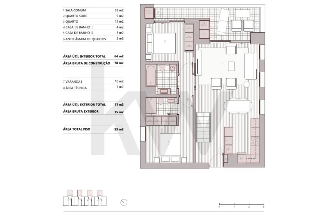 Apartamento T3 para Venda em Ramalde Foto 29