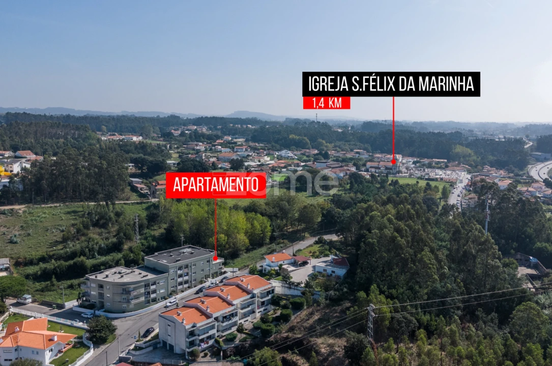 Apartamento T2 para Venda em São Felix da Marinha Foto 4