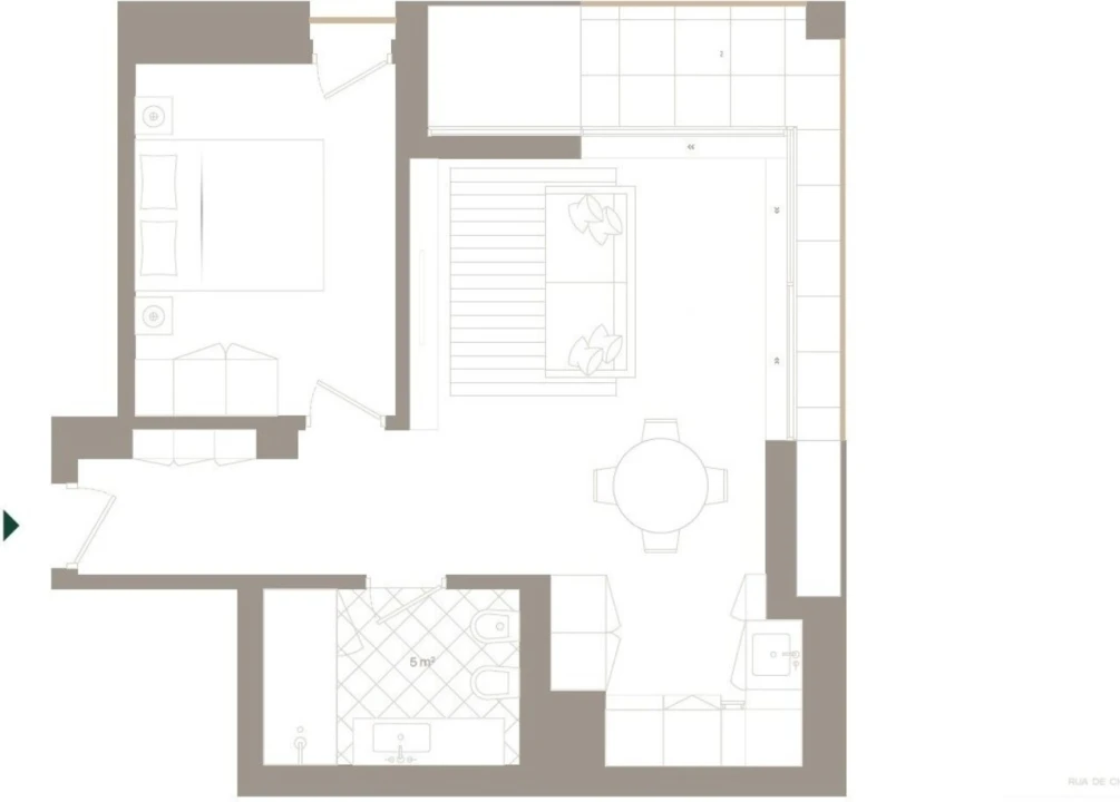 Apartamento T1 para Venda em Santa Marinha e São Pedro da Afurada Foto 18
